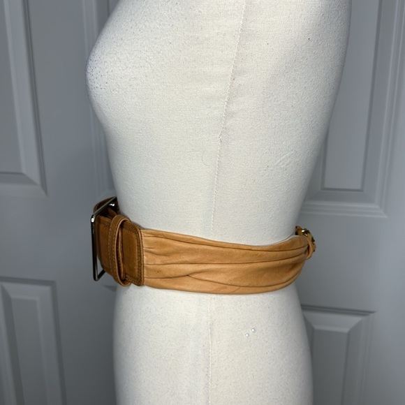 3.1 Phillip Lim tan Brown leather waist belt Medium - Picture 3 of 9